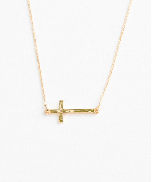 Luxe Cross Necklace-410 Jewelry-Simply Stylish Boutique-Simply Stylish Boutique | Women’s & Kid’s Fashion | Paducah, KY