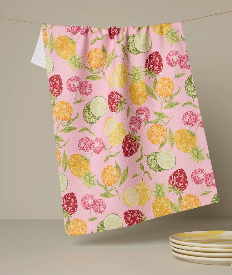 Disco Fruits Tea Towel-510 General Gifts-Simply Stylish boutique-Simply Stylish Boutique | Women’s & Kid’s Fashion | Paducah, KY