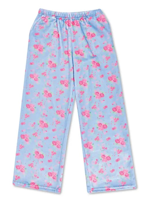 Ditsy Floral Plush Pants-520 Baby & Kids Gifts-Simply Stylish Boutique-Simply Stylish Boutique | Women’s & Kid’s Fashion | Paducah, KY