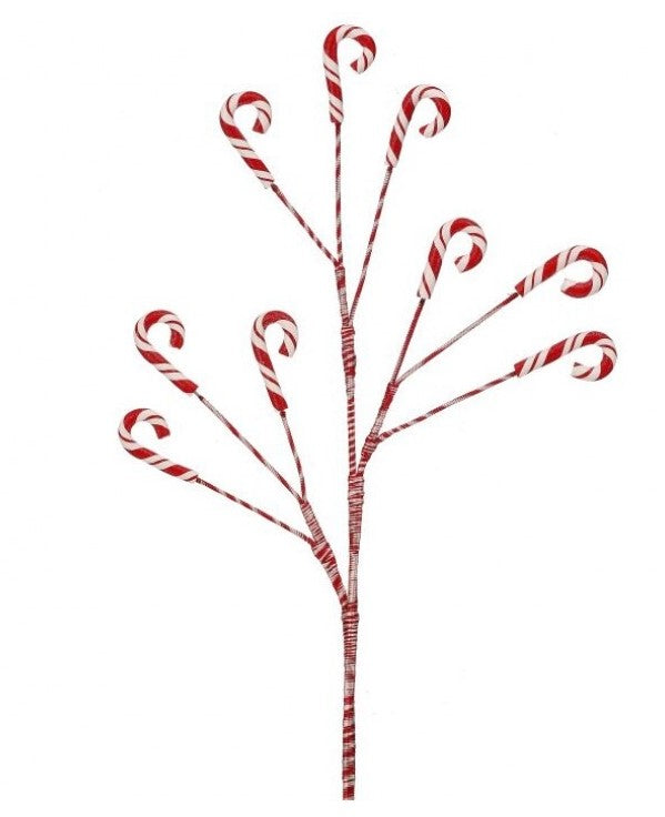 Triple Candy Cane Spray-540 Holiday/Seasonal-Simply Stylish Boutique-Simply Stylish Boutique | Women’s & Kid’s Fashion | Paducah, KY