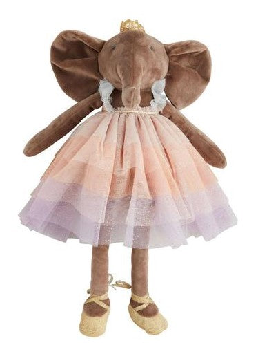Plush Elephant Princess-520 Baby & Kids Gifts-Simply Stylish Boutique-Simply Stylish Boutique | Women’s & Kid’s Fashion | Paducah, KY