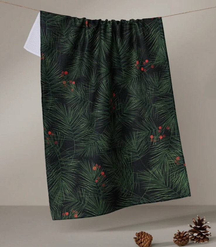 Evergreen Pine Tea Towel-510 General Gifts-Simply Stylish Boutique-Simply Stylish Boutique | Women’s & Kid’s Fashion | Paducah, KY