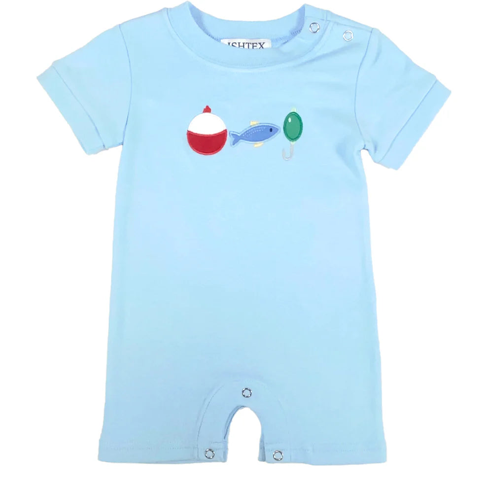 Fishing Lure Boy's Romper-520 Baby & Kids Gifts-Simply Stylish Boutique-Simply Stylish Boutique | Women’s & Kid’s Fashion | Paducah, KY