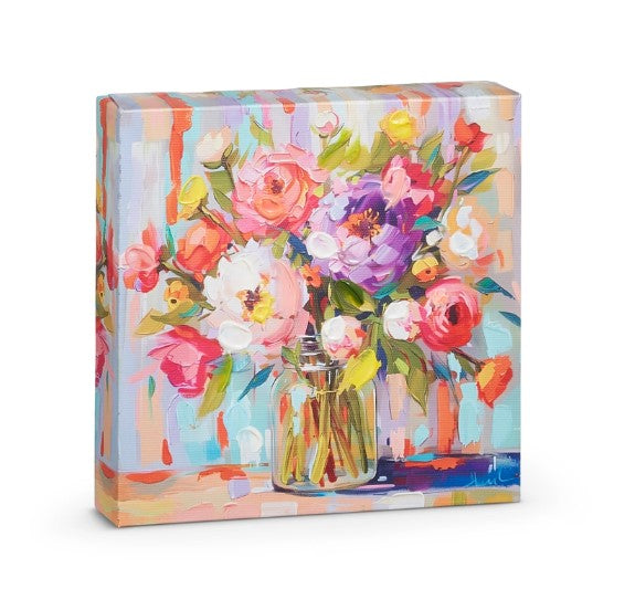 6" Floral Wall Art-510 General Gifts-Simply Stylish Boutique-Simply Stylish Boutique | Women’s & Kid’s Fashion | Paducah, KY