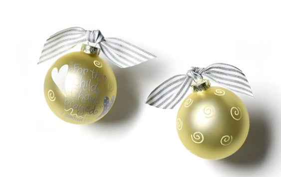 For This Child I Have Prayed Glass Ornament-540 Holiday/Seasonal-Simply Stylish Boutique-Simply Stylish Boutique | Women’s & Kid’s Fashion | Paducah, KY