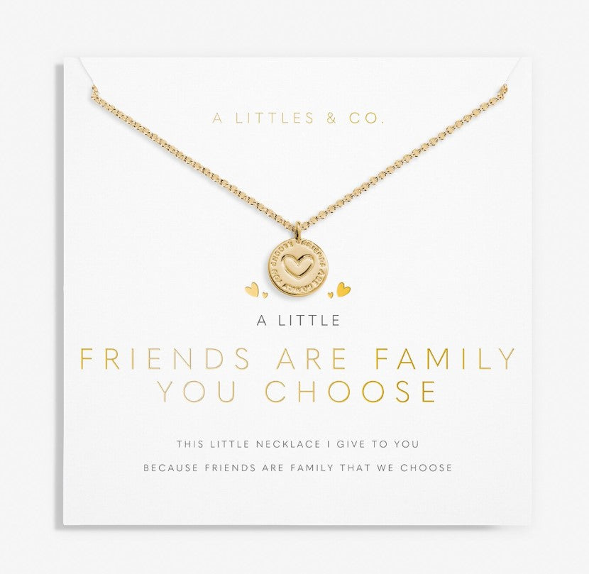 Friends Are Family You Choose Necklace-410 Jewelry-Simply Stylish Boutique-Simply Stylish Boutique | Women’s & Kid’s Fashion | Paducah, KY