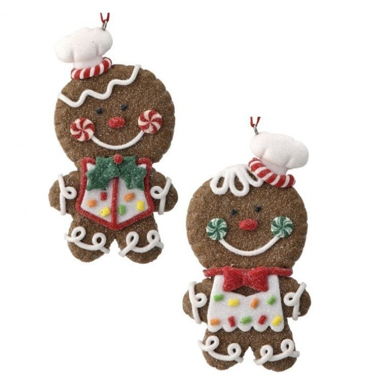 Gingerbread Chef Ornament-540 Holiday/Seasonal-Simply Stylish Boutique-Simply Stylish Boutique | Women’s & Kid’s Fashion | Paducah, KY