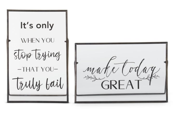 Glass Inspirational Signs-510 General Gifts-Simply Stylish Boutique-Simply Stylish Boutique | Women’s & Kid’s Fashion | Paducah, KY