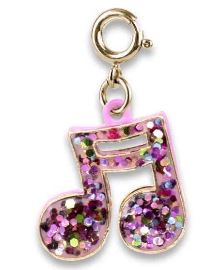 Glitter Music Note Charm-520 Baby & Kids Gifts-Simply Stylish Boutique-Simply Stylish Boutique | Women’s & Kid’s Fashion | Paducah, KY