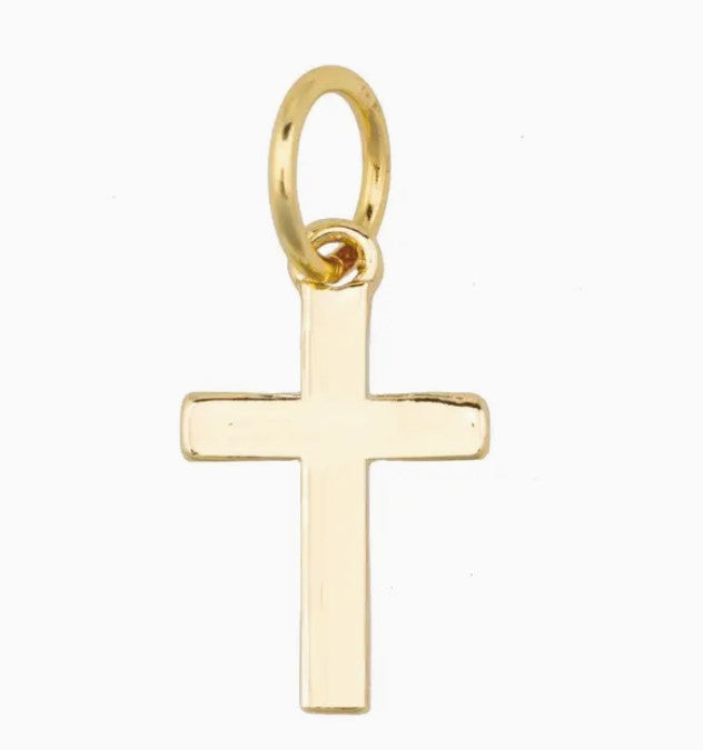 Gold Cross Charm-410 Jewelry-Simply Stylish Boutique-Simply Stylish Boutique | Women’s & Kid’s Fashion | Paducah, KY