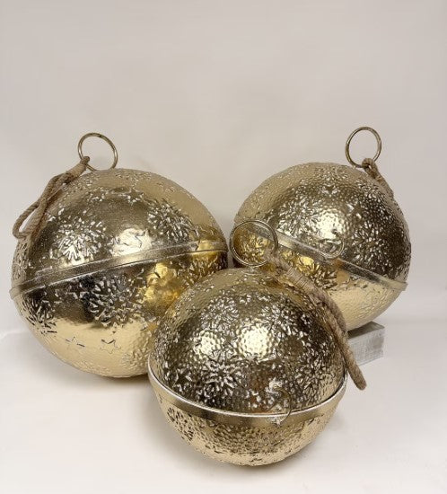 Gold Embossed Nested Ornaments-540 Holiday/Seasonal-Simply Stylish boutique-Simply Stylish Boutique | Women’s & Kid’s Fashion | Paducah, KY