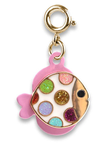 Gold Glitter Tropical Fish Charm-520 Baby & Kids Gifts-Simply Stylish Boutique-Simply Stylish Boutique | Women’s & Kid’s Fashion | Paducah, KY