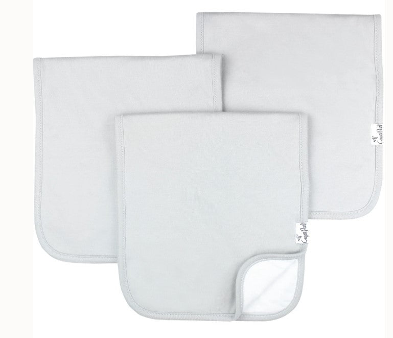 Gray Basics Burp Cloth Set-520 Baby & Kids Gifts-Simply Stylish Boutique-Simply Stylish Boutique | Women’s & Kid’s Fashion | Paducah, KY