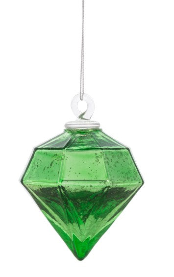 Green Diamond Ornaments-540 Holiday/Seasonal-Simply Stylish Boutique-Simply Stylish Boutique | Women’s & Kid’s Fashion | Paducah, KY