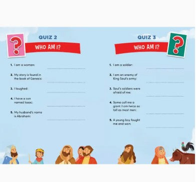Guess Who? Bible Trivia Book for Kids