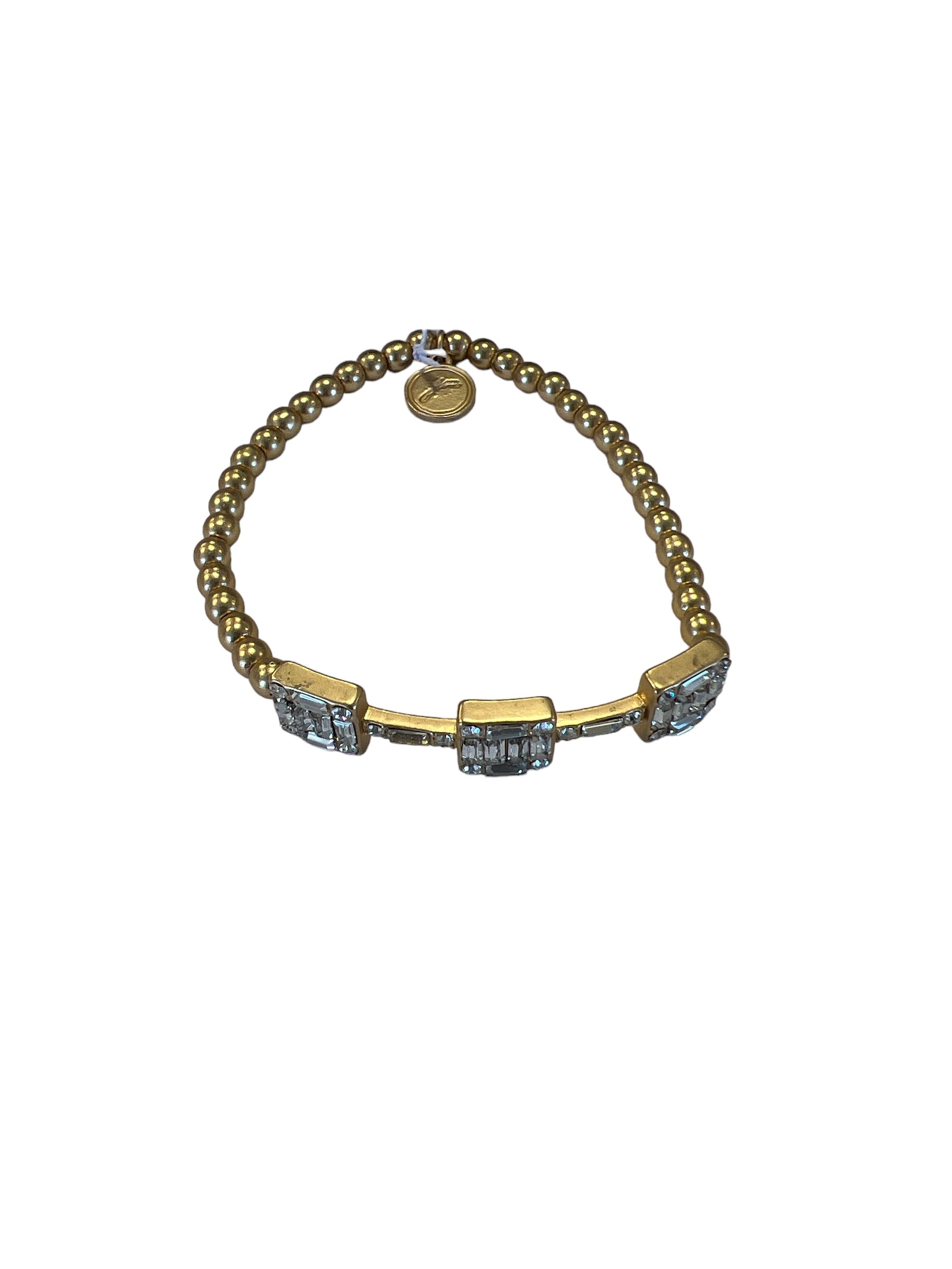 Rectangle & Circle Bar Bracelet-410 Jewelry-Simply Stylish Boutique-Simply Stylish Boutique | Women’s & Kid’s Fashion | Paducah, KY