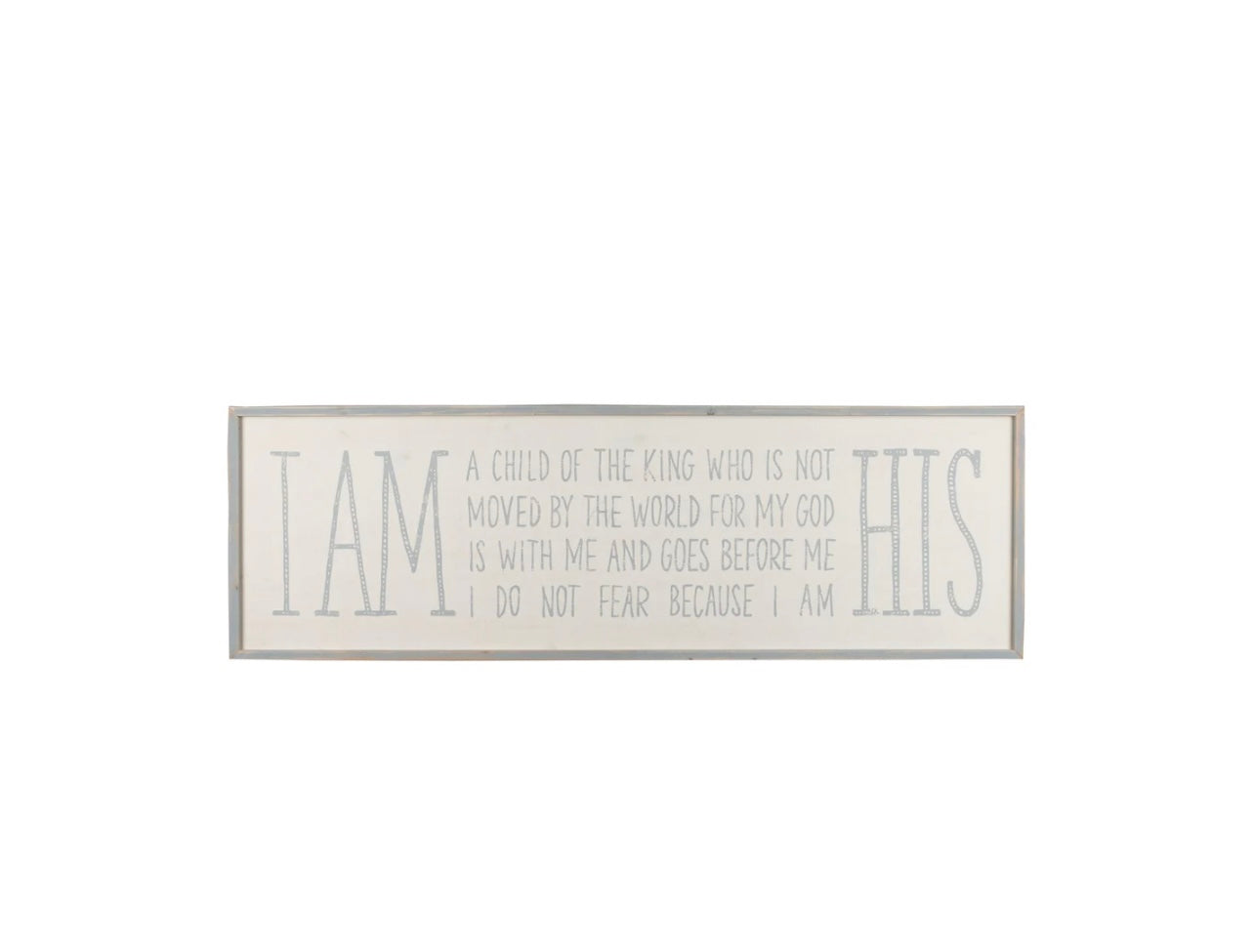 I Am His Framed Picture-510 General Gifts-Simply Stylish Boutique-Simply Stylish Boutique | Women’s & Kid’s Fashion | Paducah, KY