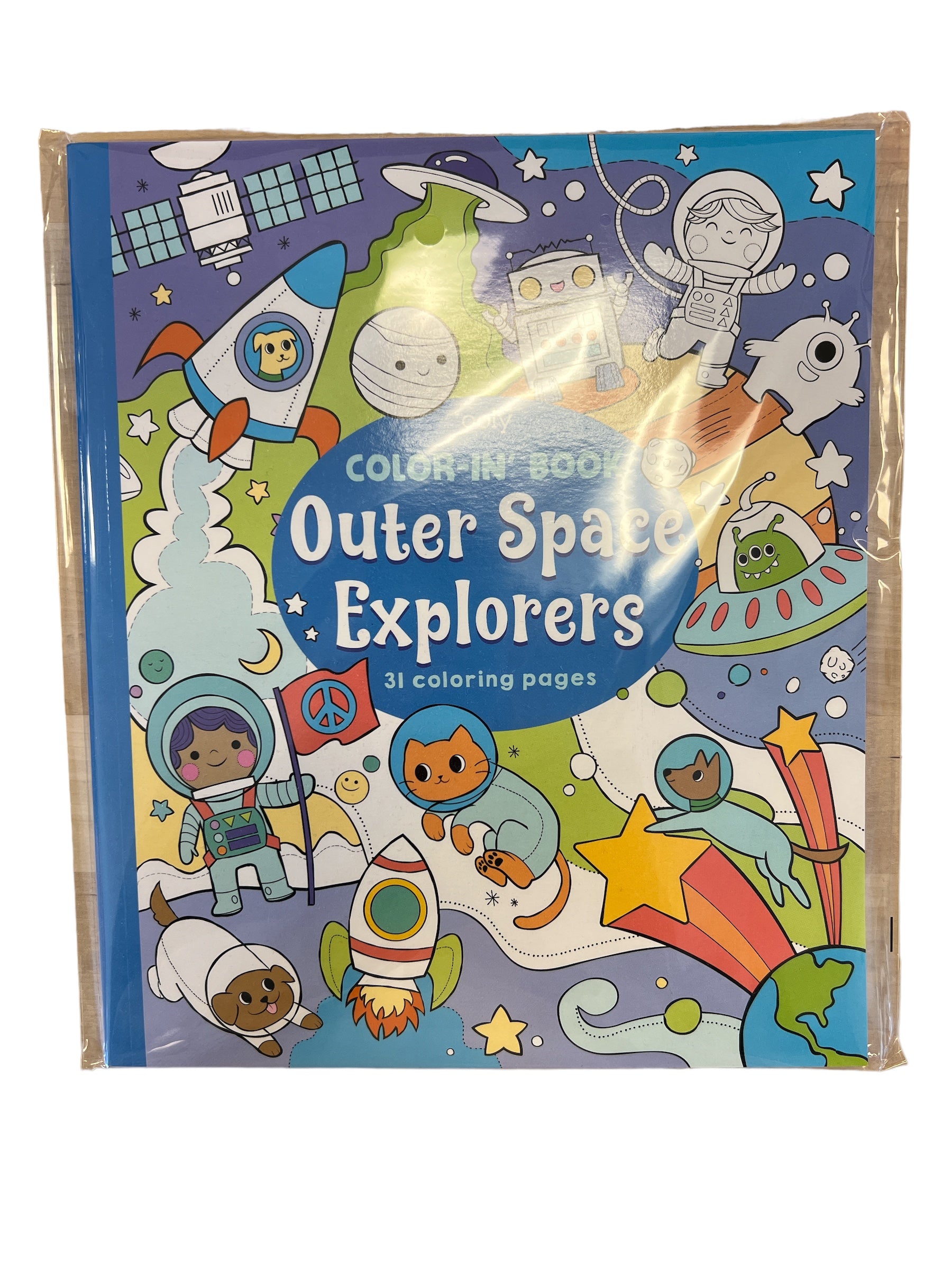 Color In Book Outer Space-520 Baby & Kids Gifts-Simply Stylish Boutique-Simply Stylish Boutique | Women’s & Kid’s Fashion | Paducah, KY