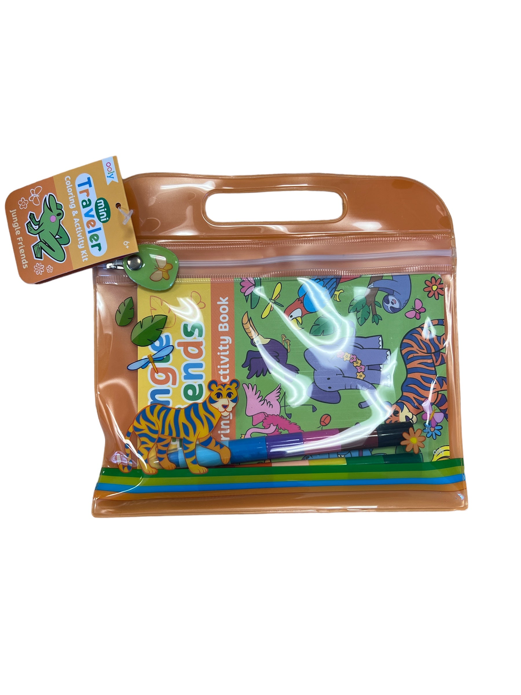 Mini Traveler Coloring & Activity Kit - Jungle Friends-520 Baby & Kids Gifts-Simply Stylish Boutique-Simply Stylish Boutique | Women’s & Kid’s Fashion | Paducah, KY