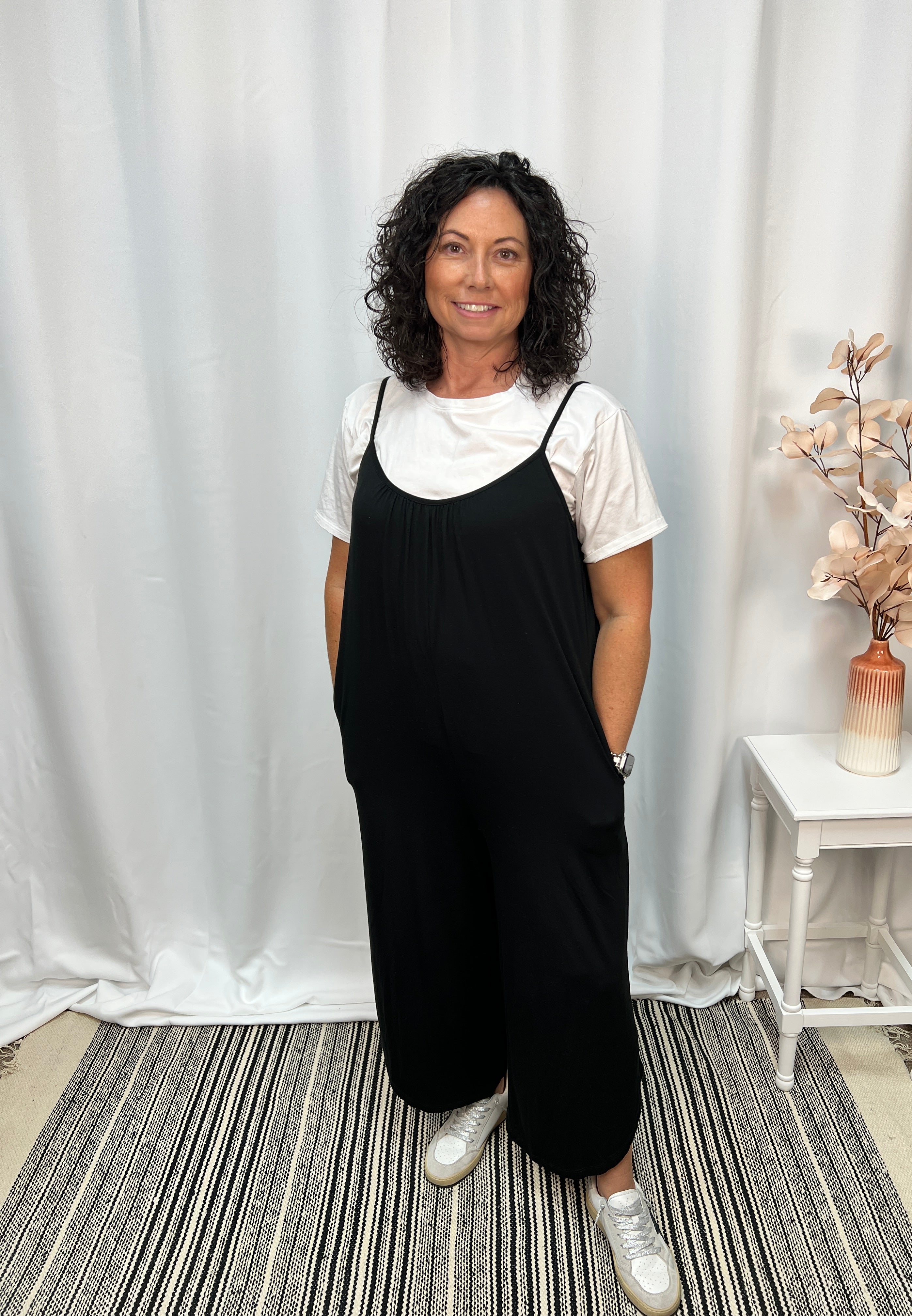 The Flared Jumpsuit-320 Jumpers/Rompers-Simply Stylish Boutique-Simply Stylish Boutique | Women’s & Kid’s Fashion | Paducah, KY