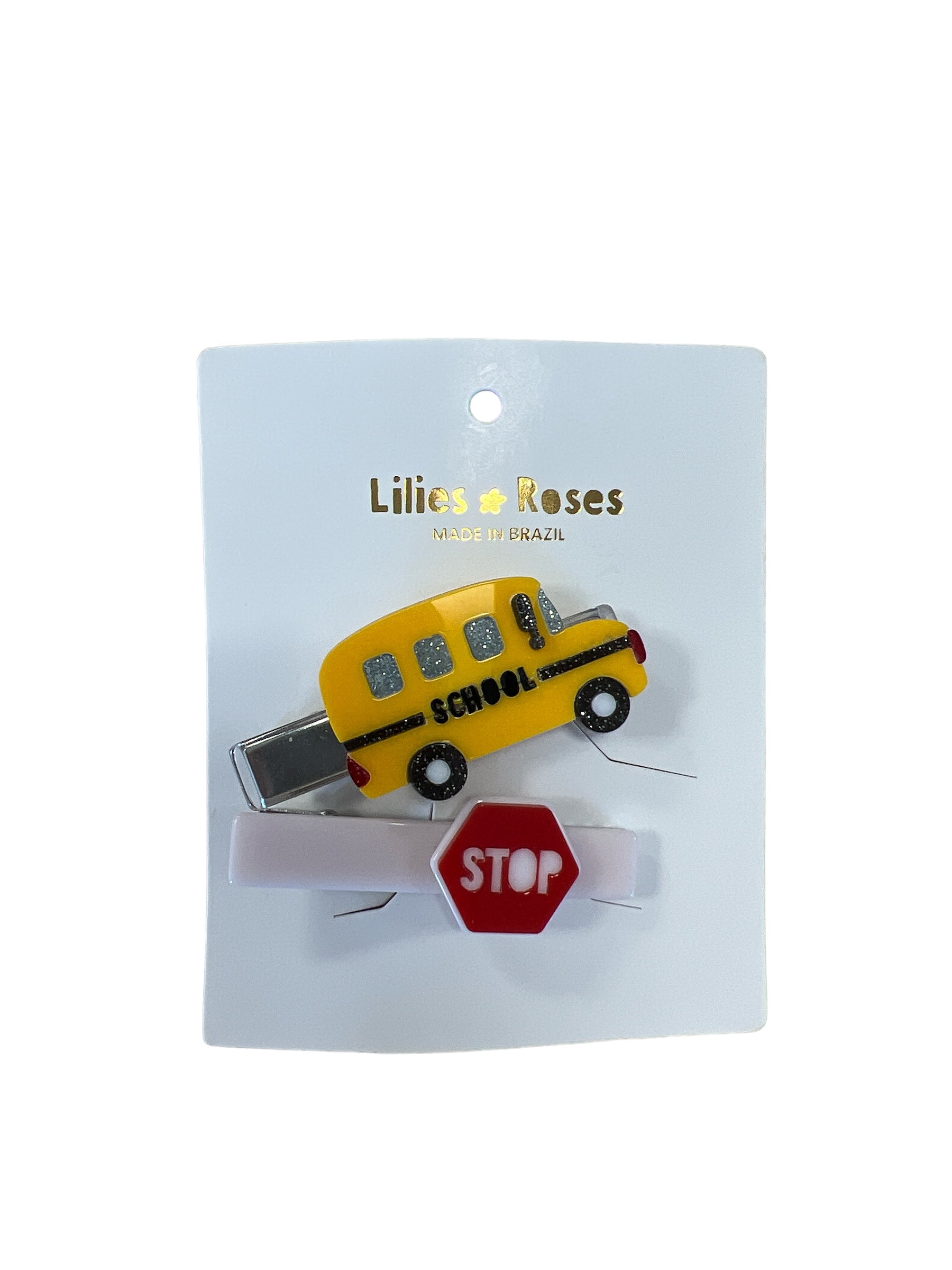 Yellow Bus Alligator Clips-520 Baby & Kids Gifts-Simply Stylish Boutique-Simply Stylish Boutique | Women’s & Kid’s Fashion | Paducah, KY