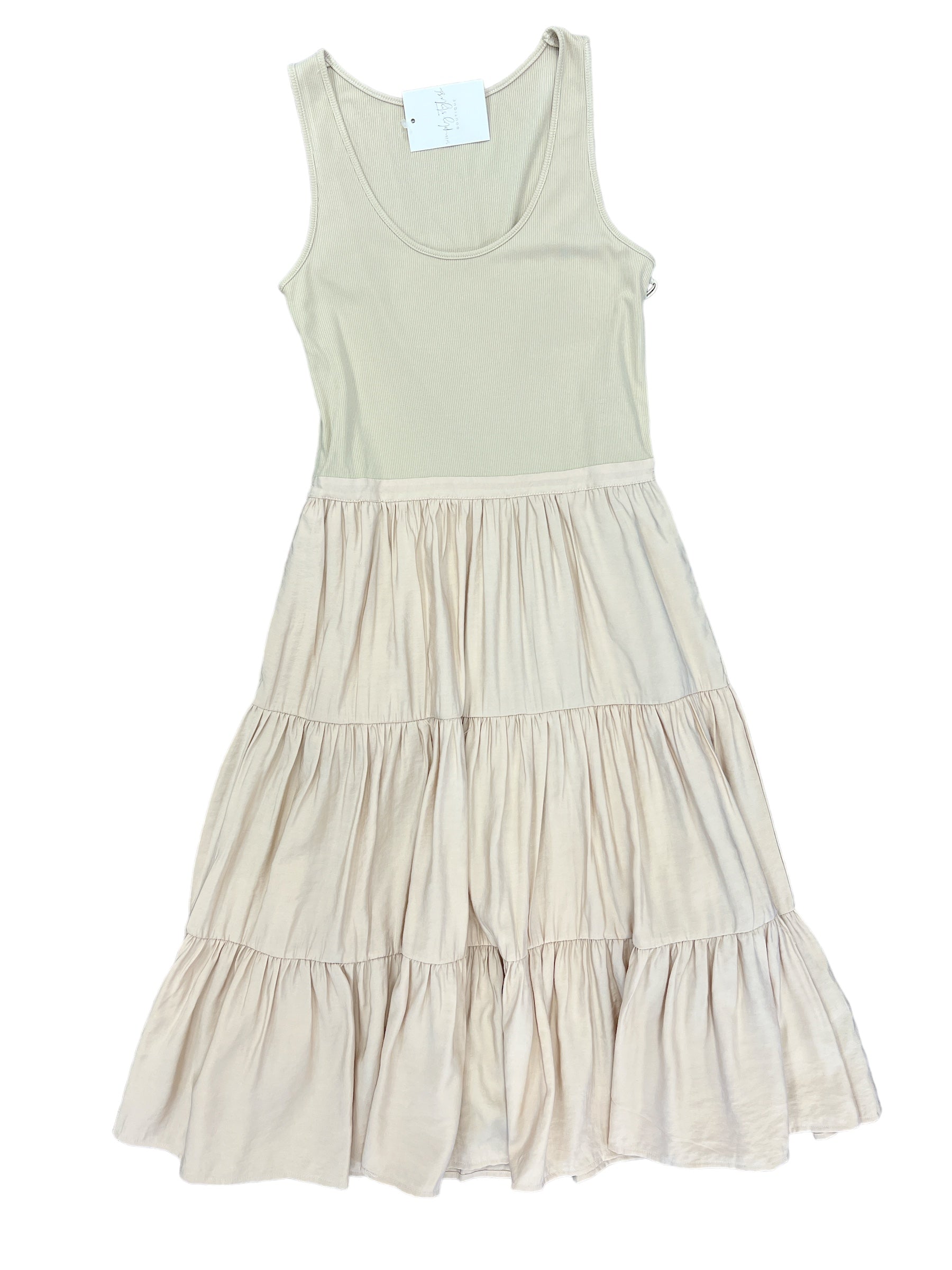 Portia Rib Tank Dress-310 Dresses-Simply Stylish Boutique-Simply Stylish Boutique | Women’s & Kid’s Fashion | Paducah, KY