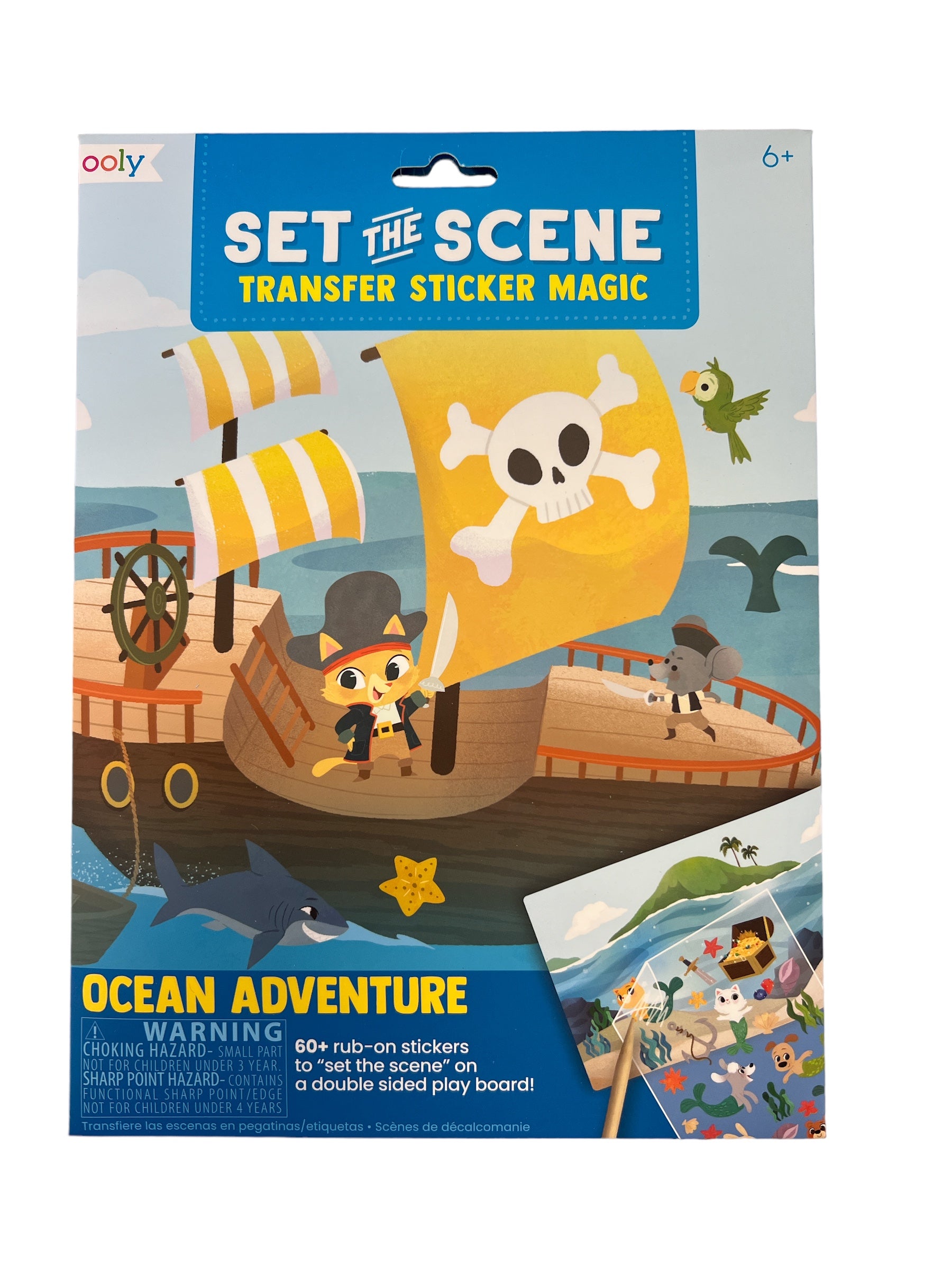 Set The Scene Transfer Stickers - Ocean Adventure-520 Baby & Kids Gifts-Simply Stylish Boutique-Simply Stylish Boutique | Women’s & Kid’s Fashion | Paducah, KY