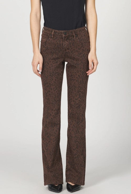 Jaxtyn Bootcut Jean - Brown Leopard-210 Denim-Simply Stylish Boutique-Simply Stylish Boutique | Women’s & Kid’s Fashion | Paducah, KY