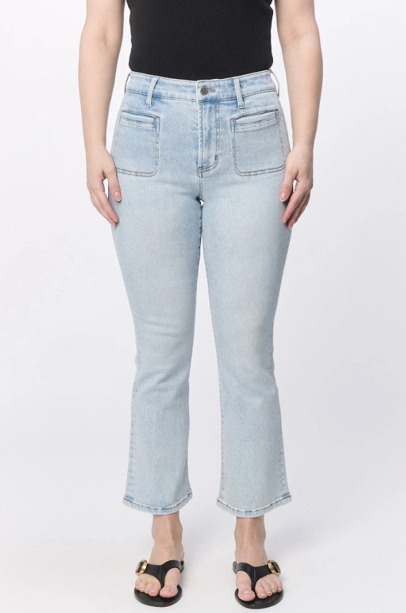 Jeanne Harbor Flare Jean-210 Denim-Simply Stylish Boutique-Simply Stylish Boutique | Women’s & Kid’s Fashion | Paducah, KY