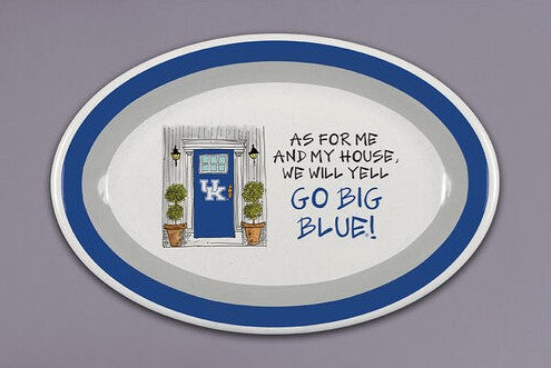 KY As For Me Large Oval Platter-510 General Gifts-Simply Stylish Boutique-Simply Stylish Boutique | Women’s & Kid’s Fashion | Paducah, KY