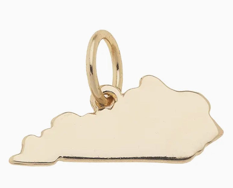 Kentucky Shaped Charm-410 Jewelry-Simply Stylish Boutique-Simply Stylish Boutique | Women’s & Kid’s Fashion | Paducah, KY