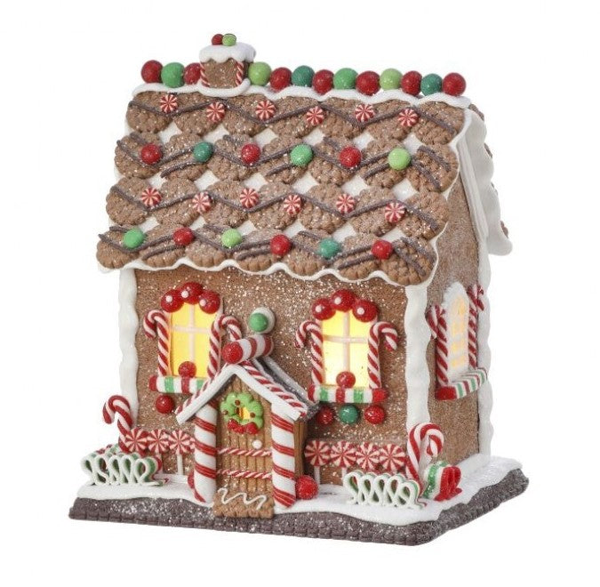 10" Lighted Holiday House-540 Holiday/Seasonal-Simply Stylish Boutique-Simply Stylish Boutique | Women’s & Kid’s Fashion | Paducah, KY