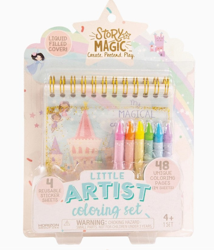 Little Art Coloring Set-520 Baby & Kids Gifts-Simply Stylish Boutique-Simply Stylish Boutique | Women’s & Kid’s Fashion | Paducah, KY