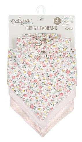 Bib & Headband Set