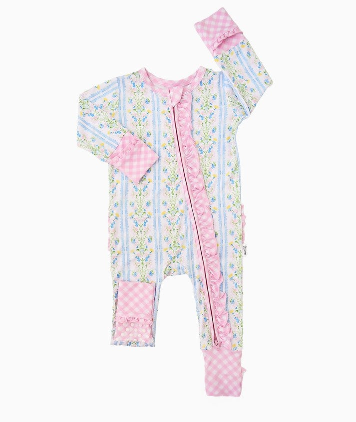 Nora Ruffle Zip