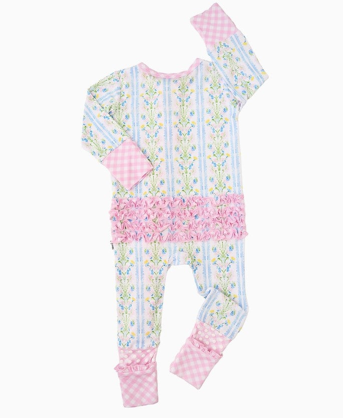 Nora Ruffle Zip