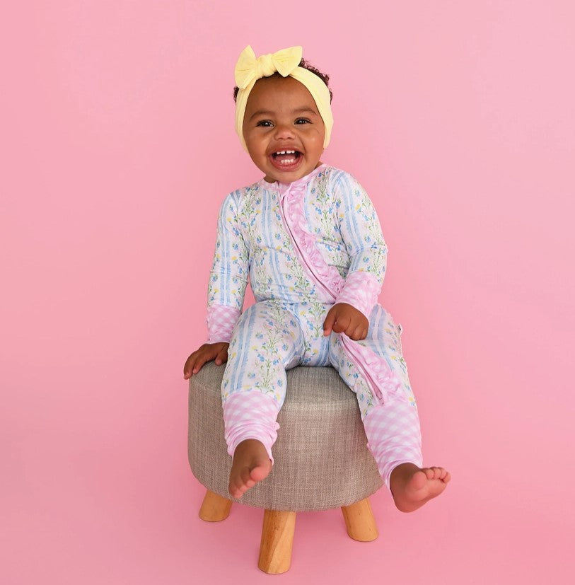 Nora Ruffle Zip