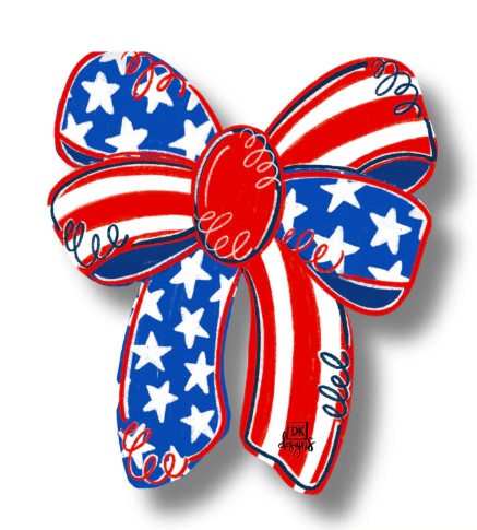 Patriotic Bow Mini-510 General Gifts-Simply Stylish Boutique-Simply Stylish Boutique | Women’s & Kid’s Fashion | Paducah, KY