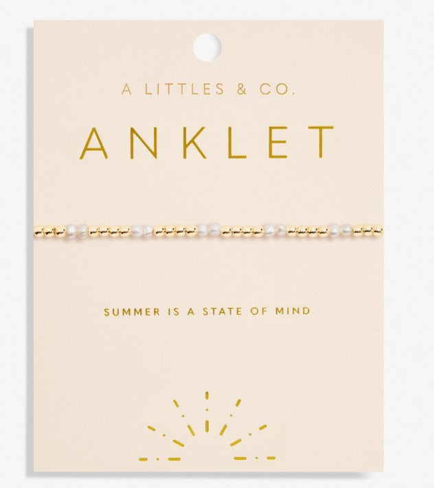 Pearl Anklet-410 Jewelry-Simply Stylish Boutique-Simply Stylish Boutique | Women’s & Kid’s Fashion | Paducah, KY