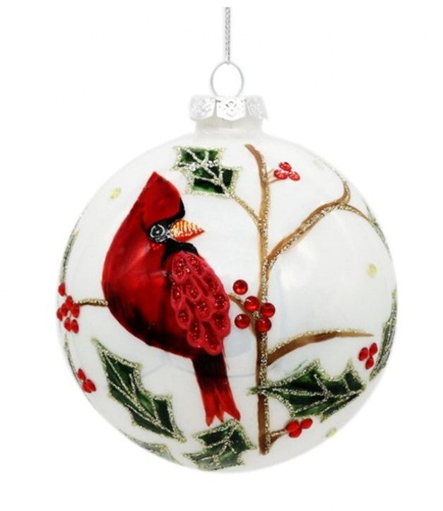 Pearl Cardinal Ornament-540 Holiday/Seasonal-Simply Stylish Boutique-Simply Stylish Boutique | Women’s & Kid’s Fashion | Paducah, KY