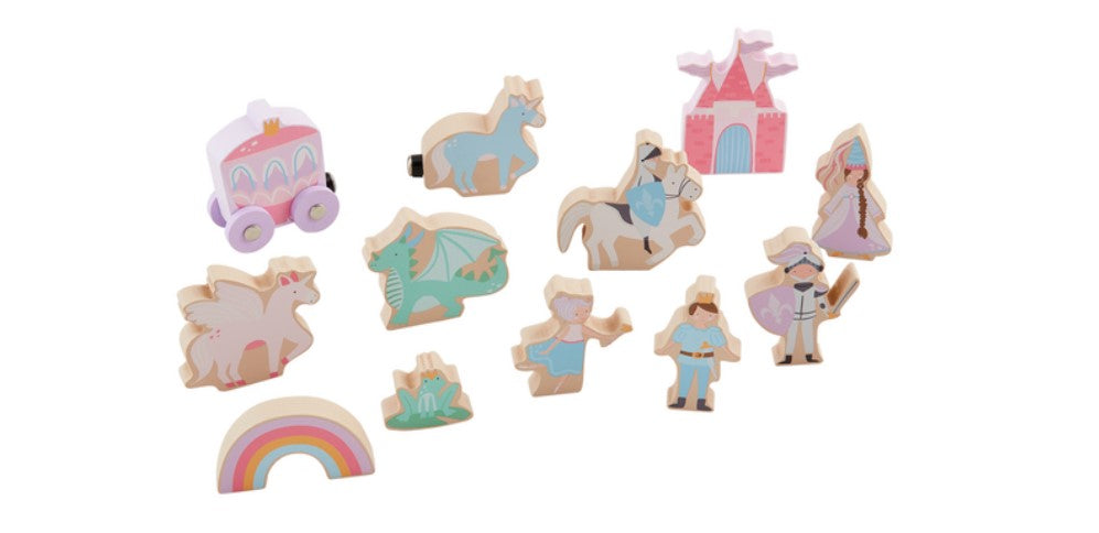 Princess Wood Toy Set-520 Baby & Kids Gifts-Simply Stylish Boutique-Simply Stylish Boutique | Women’s & Kid’s Fashion | Paducah, KY