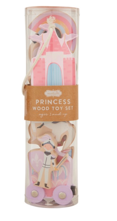 Princess Wood Toy Set-520 Baby & Kids Gifts-Simply Stylish Boutique-Simply Stylish Boutique | Women’s & Kid’s Fashion | Paducah, KY