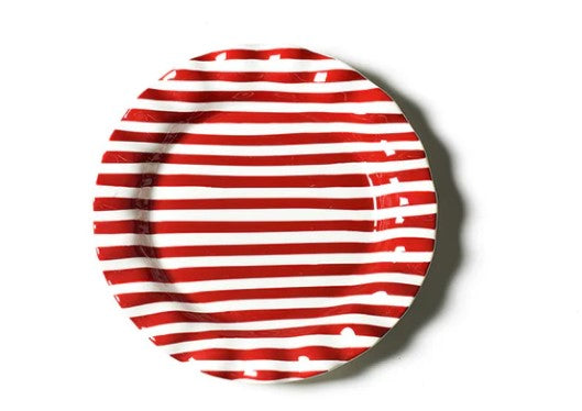 Red Stripe Round Platter-540 Holiday/Seasonal-Simply Stylish Boutique-Simply Stylish Boutique | Women’s & Kid’s Fashion | Paducah, KY