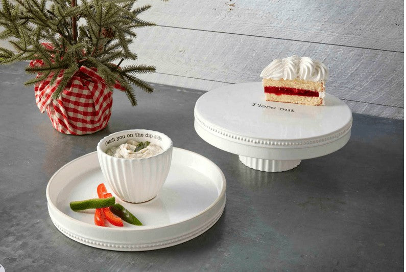 Reversible Pedestal Chip and Dip Set-510 General Gifts-Simply Stylish Boutique-Simply Stylish Boutique | Women’s & Kid’s Fashion | Paducah, KY
