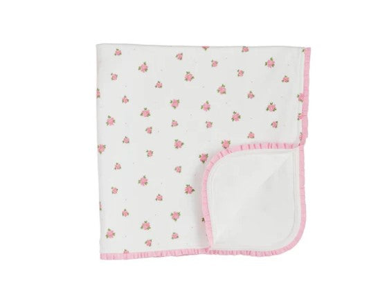 Rosette Arrival Blanket-520 Baby & Kids Gifts-Simply Stylish Boutique-Simply Stylish Boutique | Women’s & Kid’s Fashion | Paducah, KY