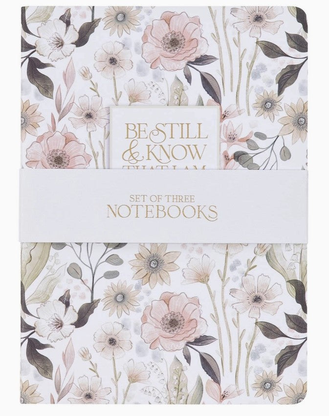 Be Still Ps. 46:10 Notebook Set 3