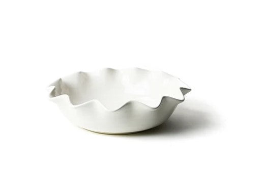 Signature White Ruffle Entree Bowl