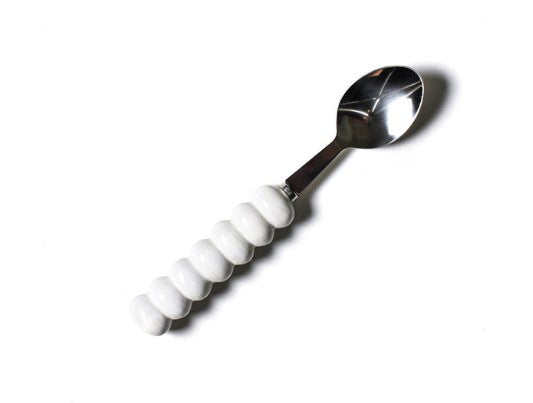 Signature White Knob Serving Spoon-510 General Gifts-Simply Stylish boutique-Simply Stylish Boutique | Women’s & Kid’s Fashion | Paducah, KY