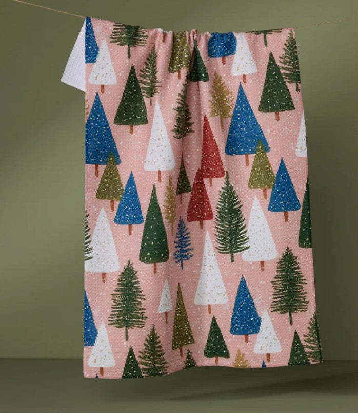 Snowdrift Pines Tea Towel-510 General Gifts-Simply Stylish Boutique-Simply Stylish Boutique | Women’s & Kid’s Fashion | Paducah, KY