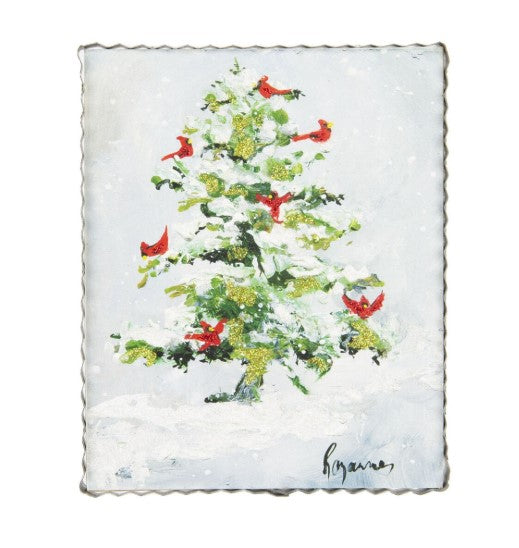 Snowy Cardinal Tree Print-540 Holiday/Seasonal-Simply Stylish Boutique-Simply Stylish Boutique | Women’s & Kid’s Fashion | Paducah, KY